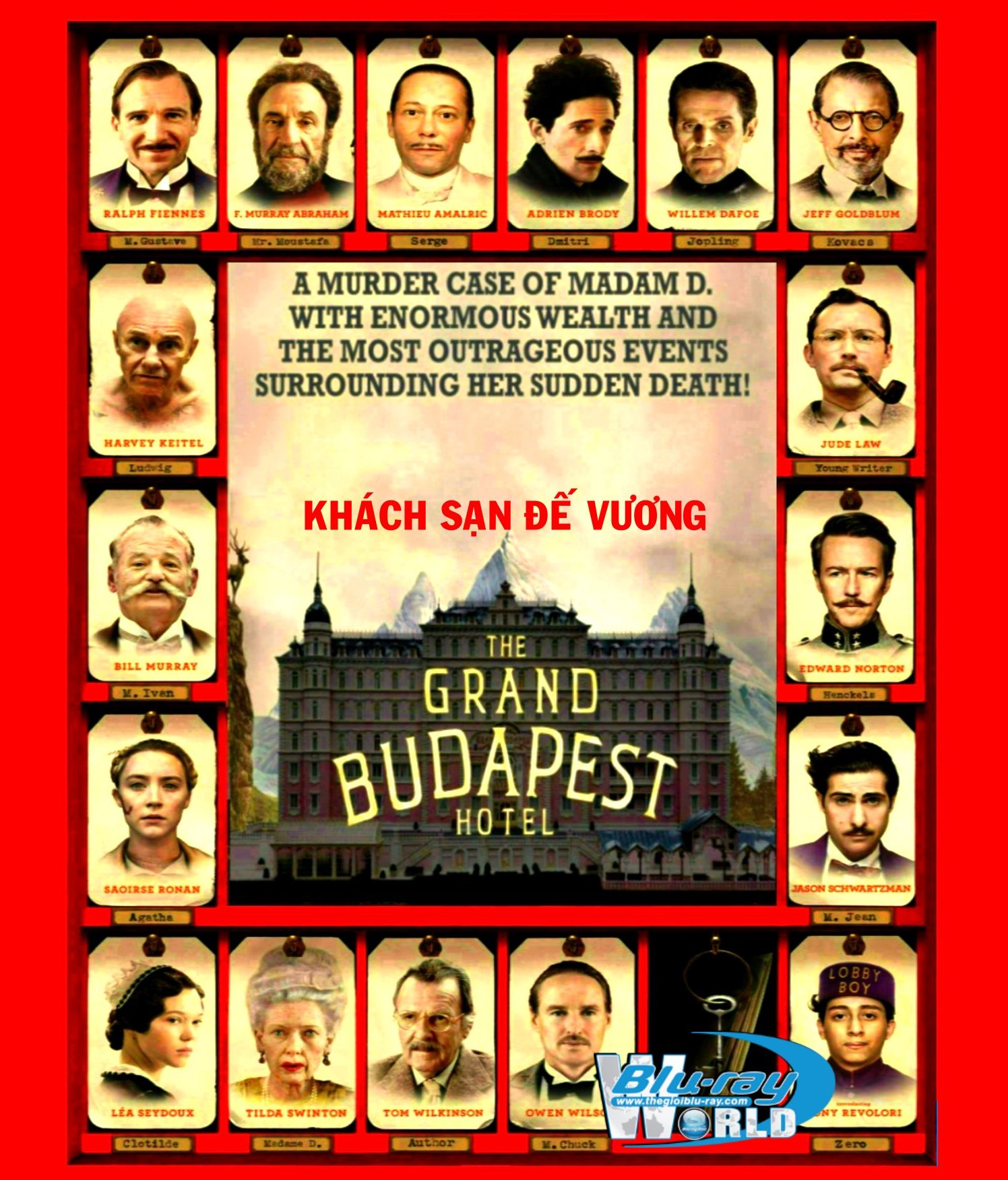 B1778. The Grand Budapest Hotel - KHÁCH SẠN ĐẾ VƯƠNG 2D 25G (DTS-HD MA 5.1)